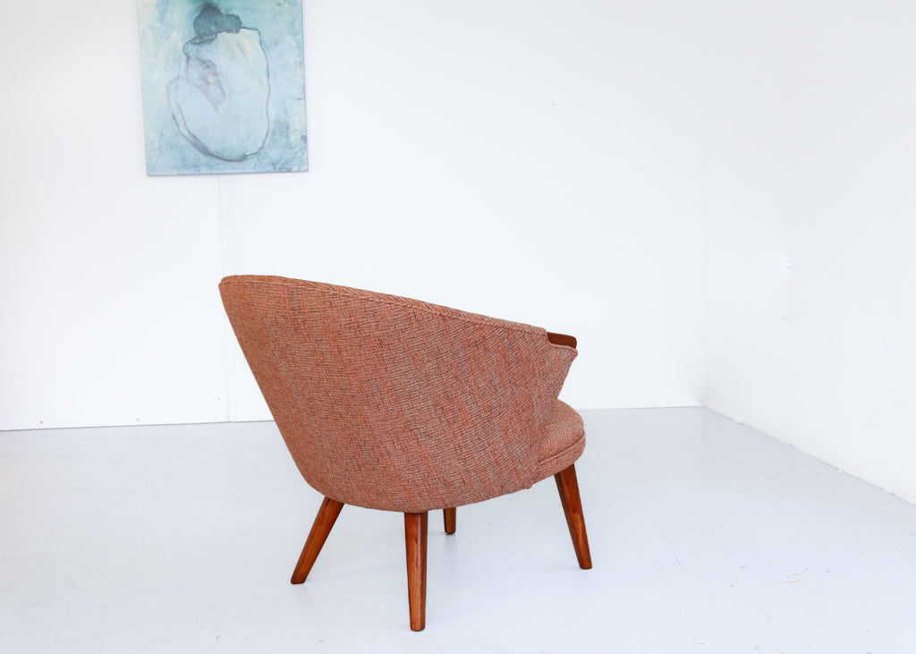 A Pair of Danish Modern Easy Chairs