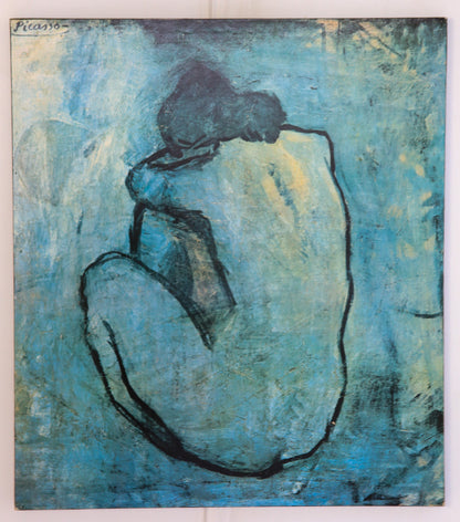 Vintage Picasso 'Blue Nude' Print