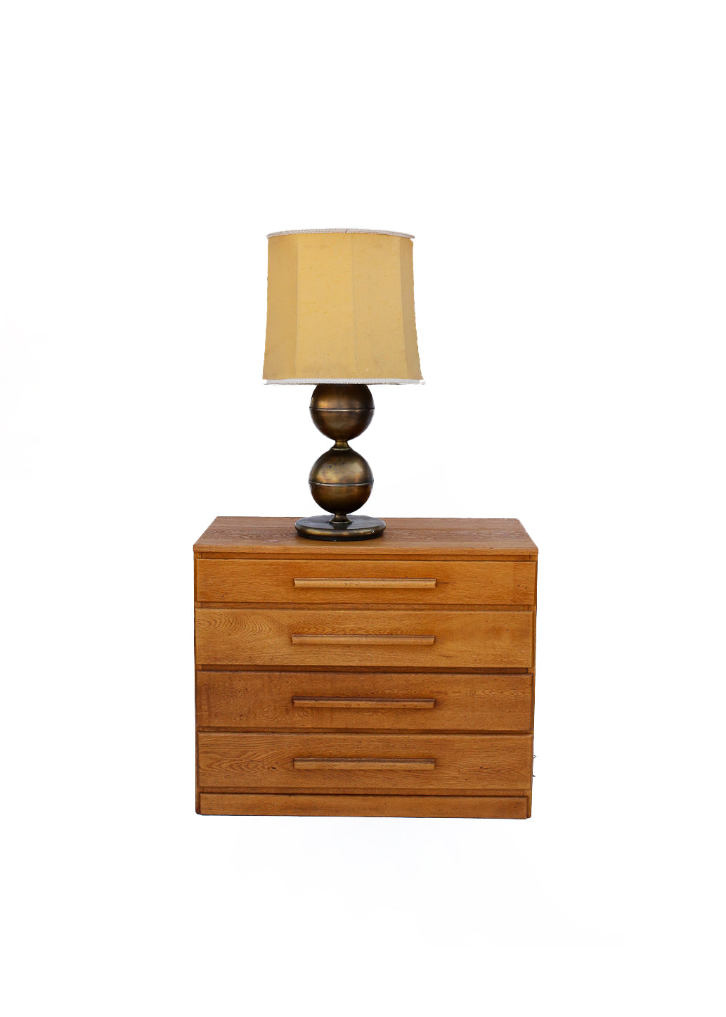Solid Oak Vintage Chest of Drawers