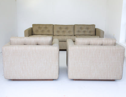 A Pair of Cube Lounge Chairs