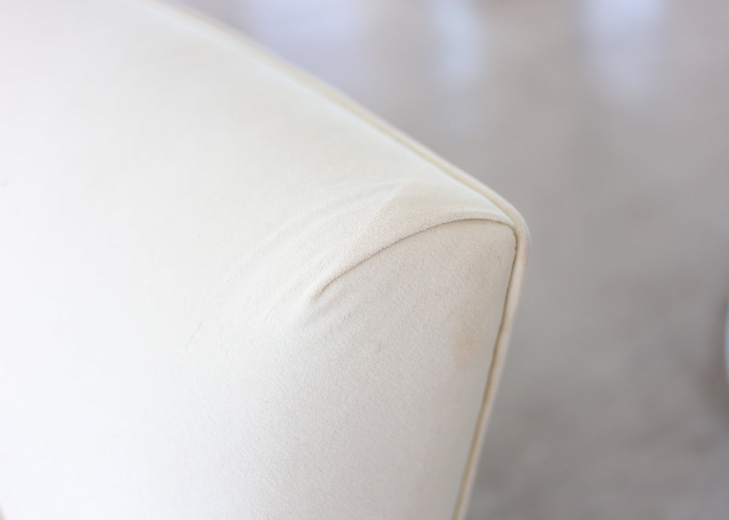 Rare Floating Curved Sofa by Vladimir Kagan