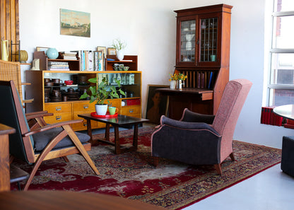 Vintage High Back Chair
