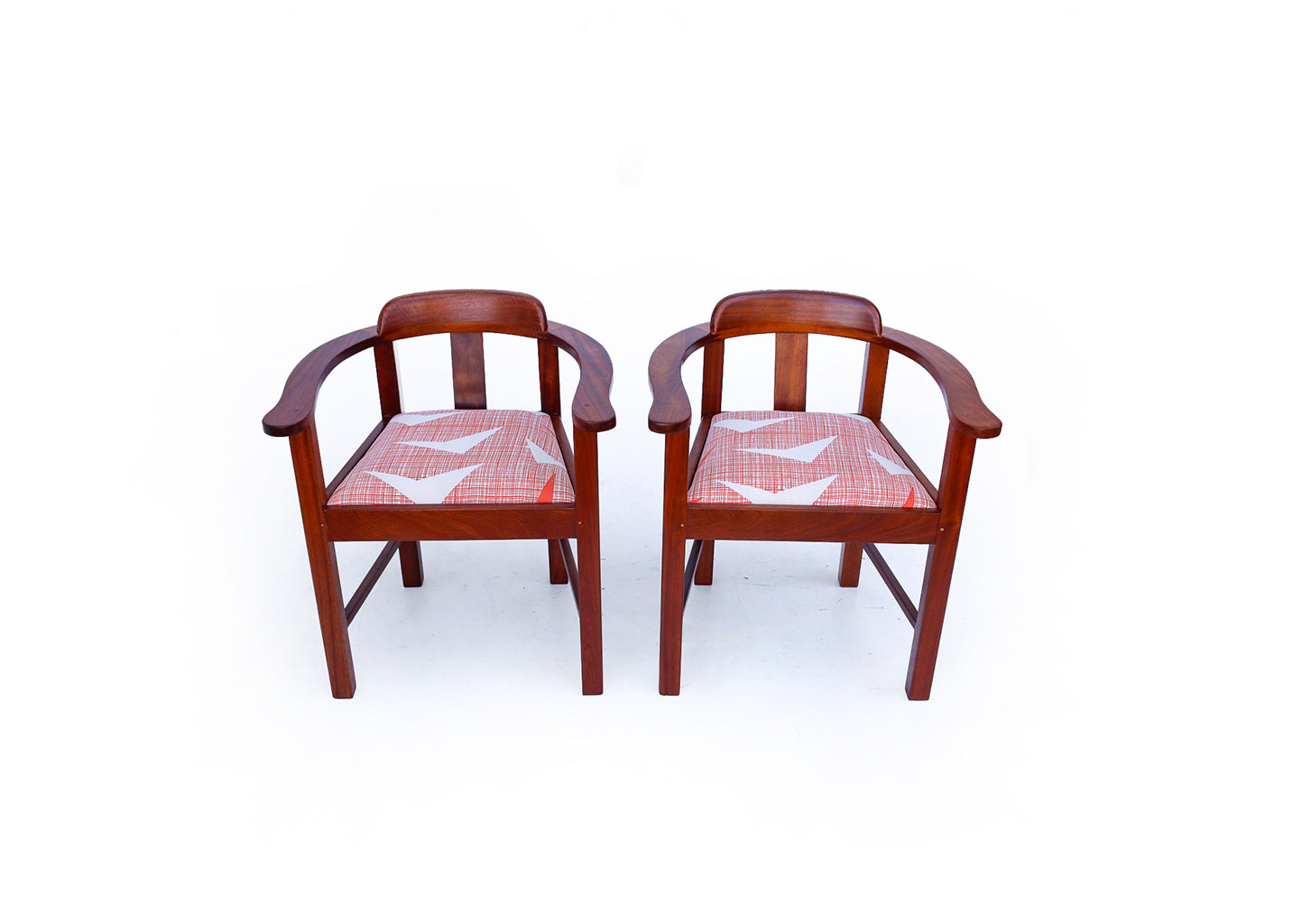 7 Vintage Station Master's Chairs - priced per chair