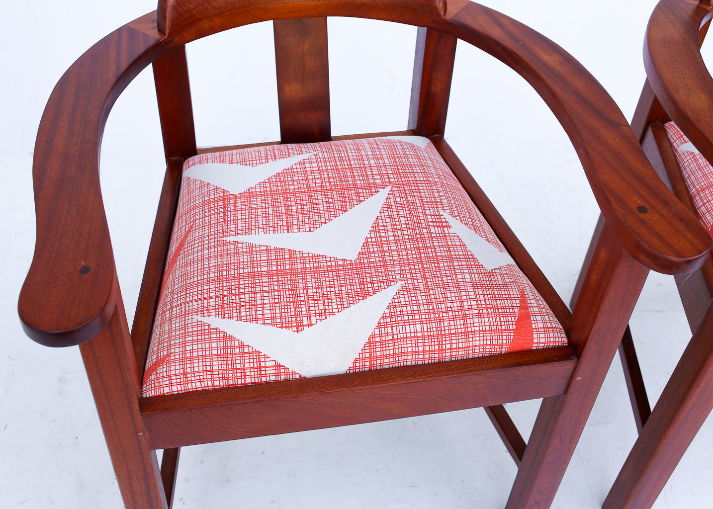 7 Vintage Station Master's Chairs - priced per chair