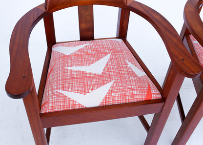 7 Vintage Station Master's Chairs - priced per chair
