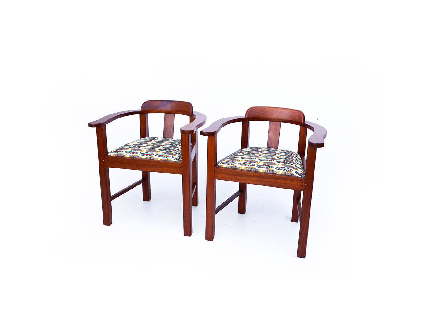 7 Vintage Station Master's Chairs - priced per chair