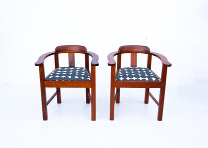 7 Vintage Station Master's Chairs - priced per chair
