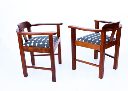 7 Vintage Station Master's Chairs - priced per chair