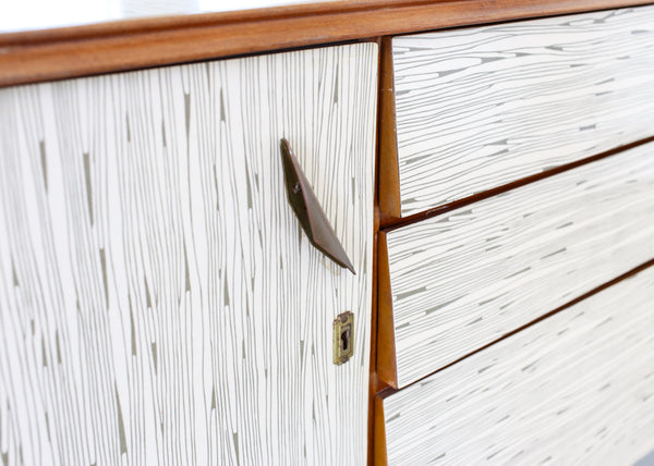 Rare Mid-century Formica Sideboard