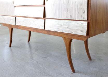 Rare Mid-century Formica Sideboard