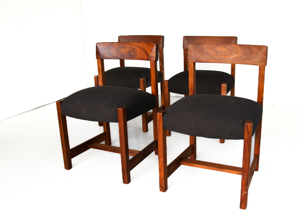 Set of Four 1970's Artecasa Dining Chairs