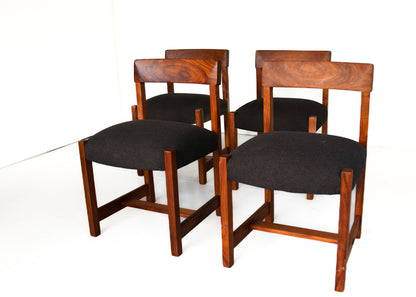 Set of Four 1970's Artecasa Dining Chairs