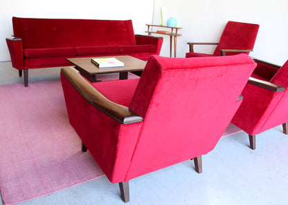Airflex Sofa in Original Drylon Upholstery