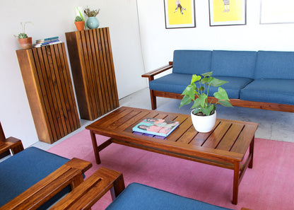 Mid-century John Tabraham Kiaat Coffee Table