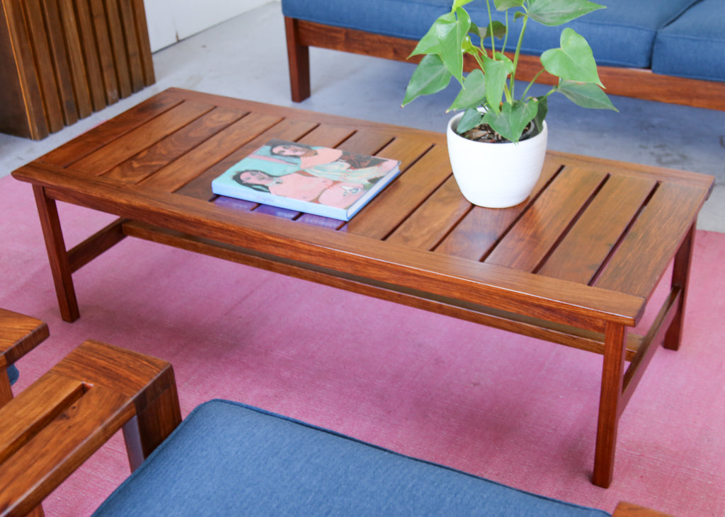 Mid-century John Tabraham Kiaat Coffee Table