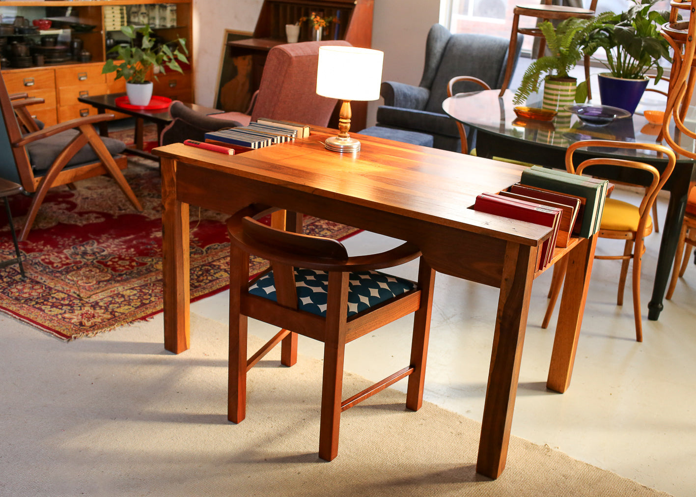 7 Vintage Station Master's Chairs - priced per chair