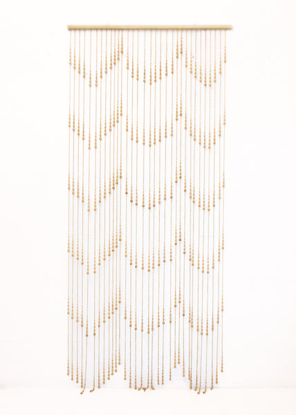 Mid-century Retro Beaded Curtain