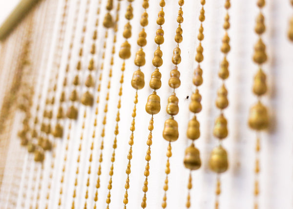 Mid-century Retro Beaded Curtain