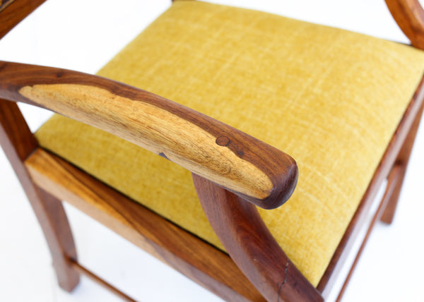 Pair of Vintage Kiaat Armchairs