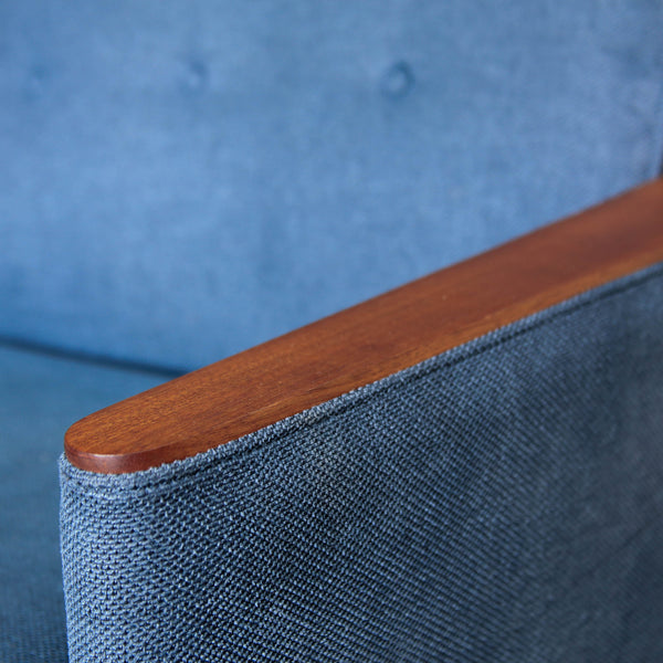 Ladidah Settee With Sapele Wood