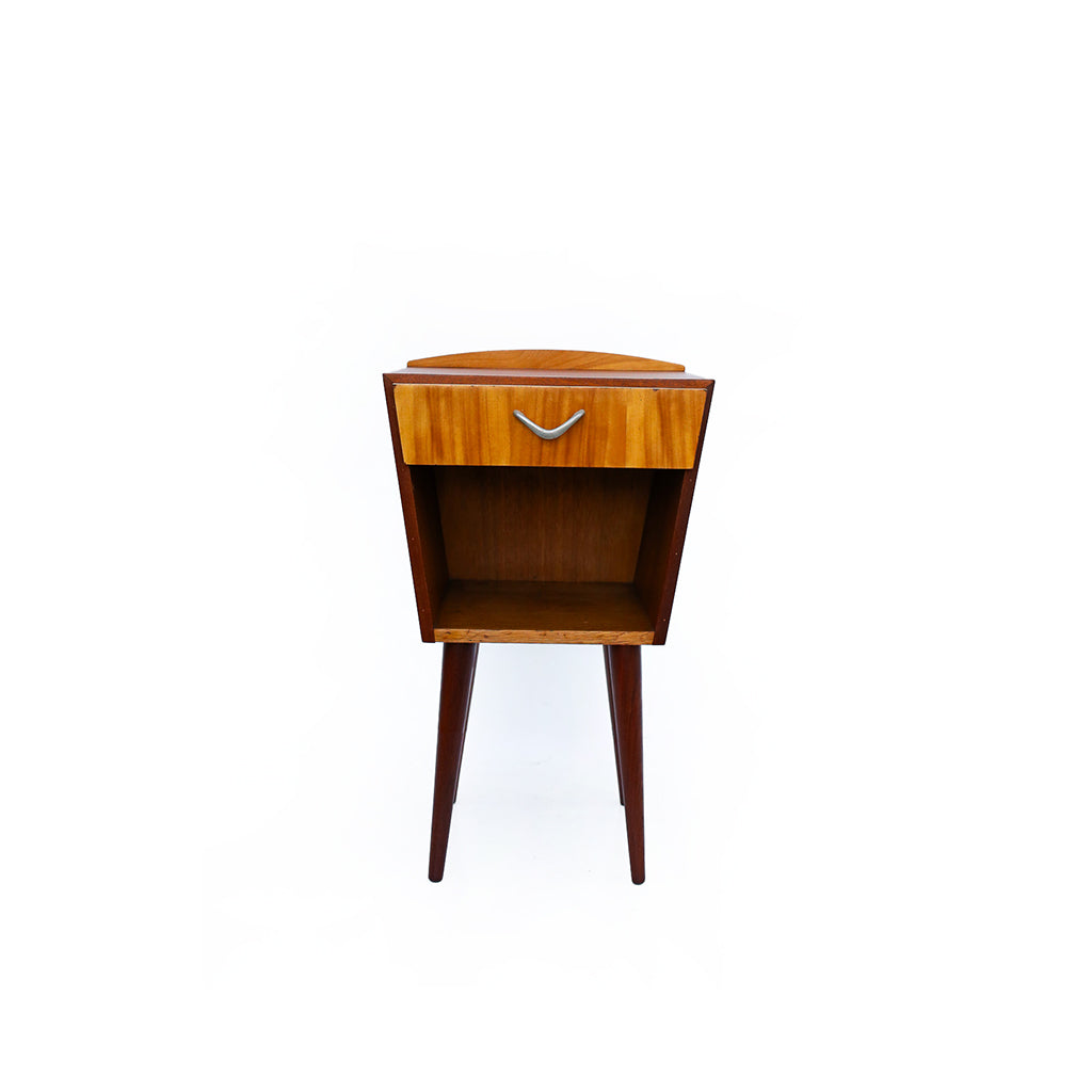 Single Mid-century Bedside Cabinet