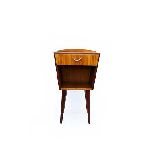 Single Mid-century Bedside Cabinet