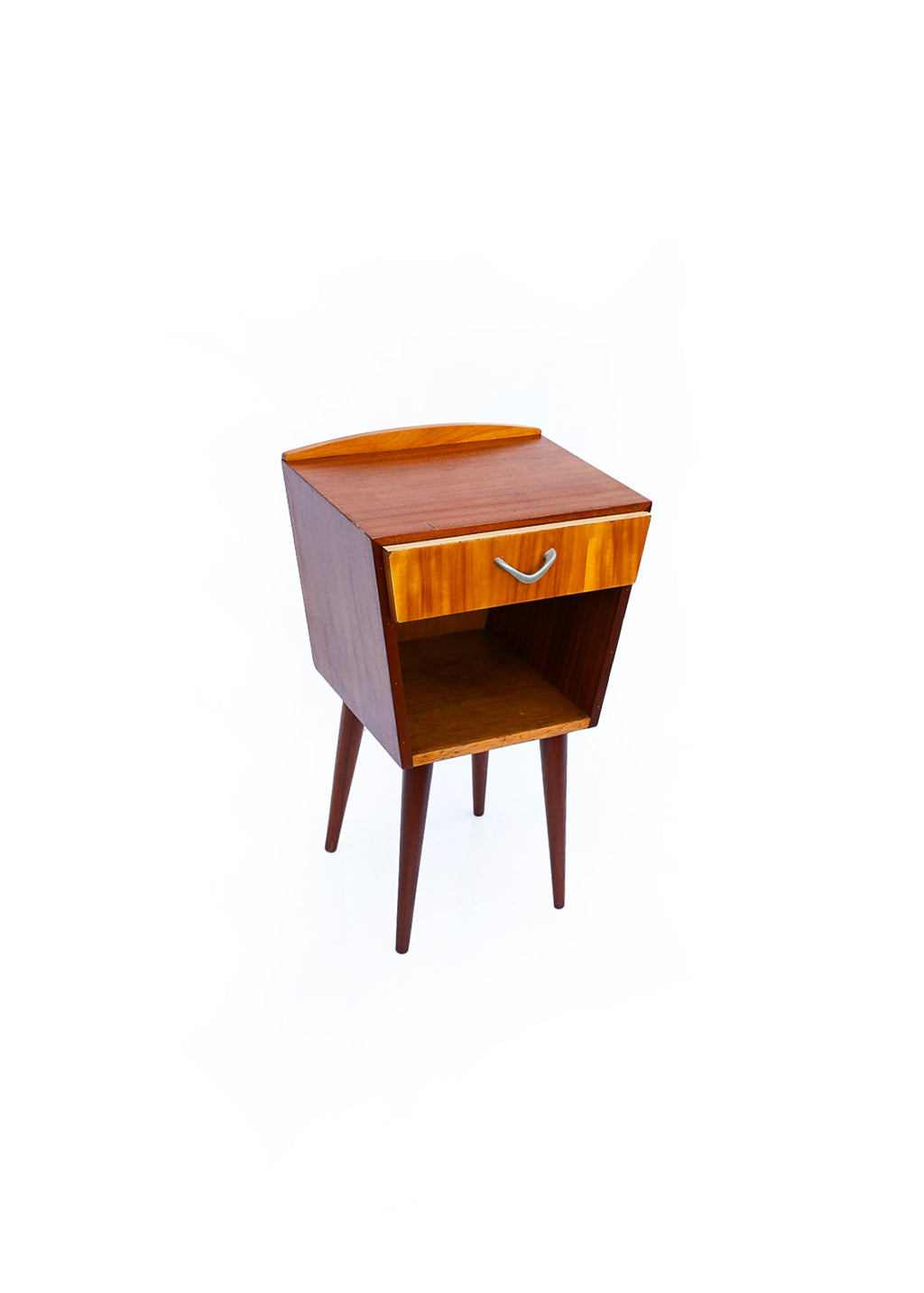 Single Mid-century Bedside Cabinet