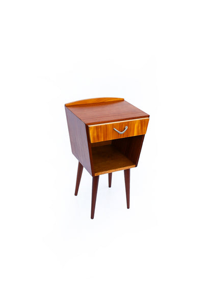 Single Mid-century Bedside Cabinet