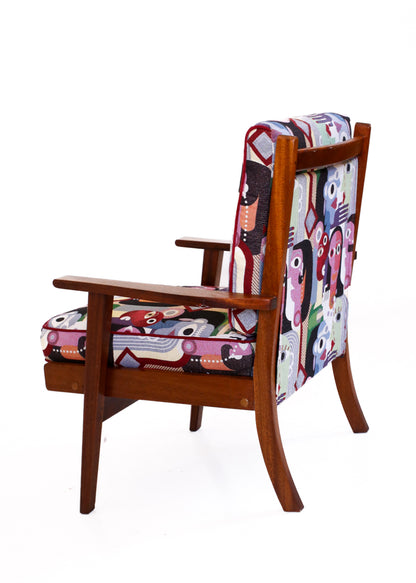 Fun Mid-century Armchair