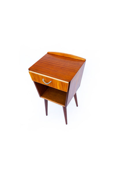Single Mid-century Bedside Cabinet