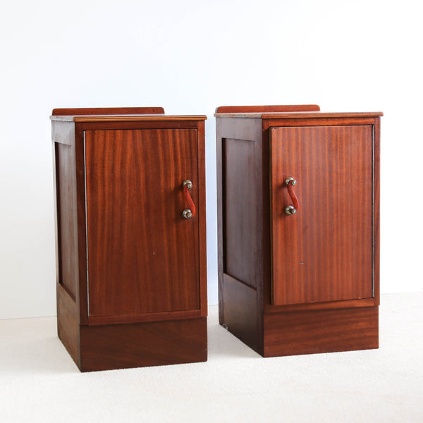 A Pair of Vintage Bedside Cabinets