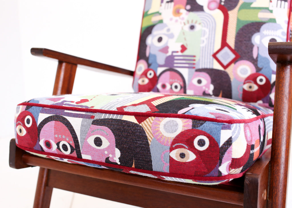 Fun Mid-century Armchair