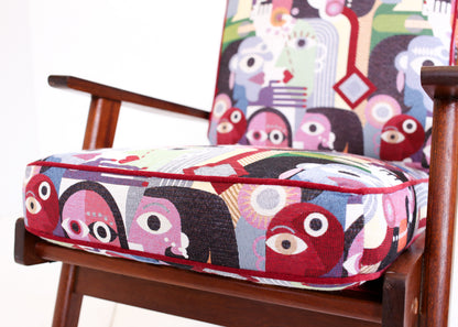 Fun Mid-century Armchair