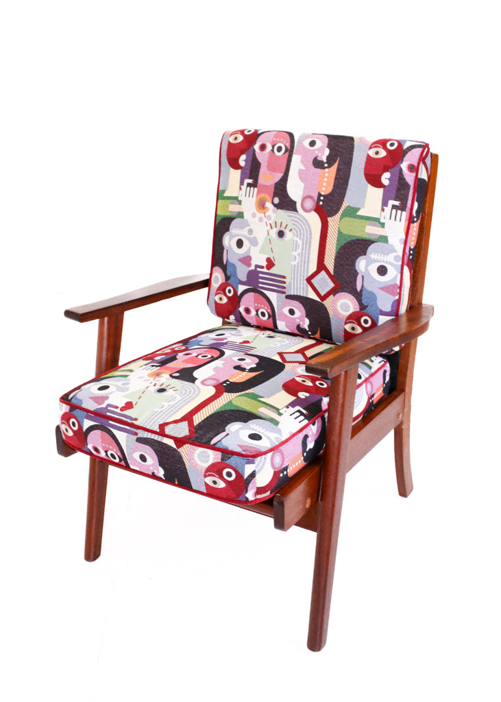 Fun Mid-century Armchair