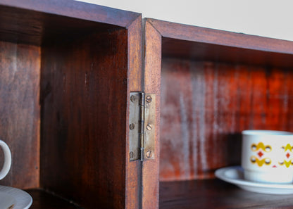 Solid Wood Vintage Pantry Cabinet