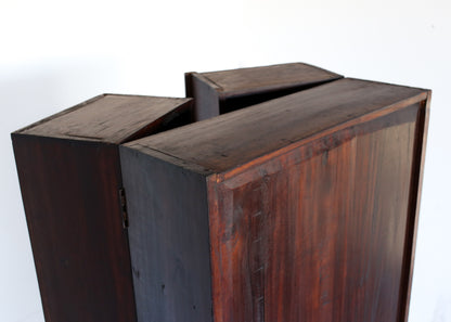 Solid Wood Vintage Pantry Cabinet