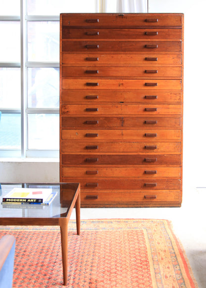 Tall Bank of Drawers