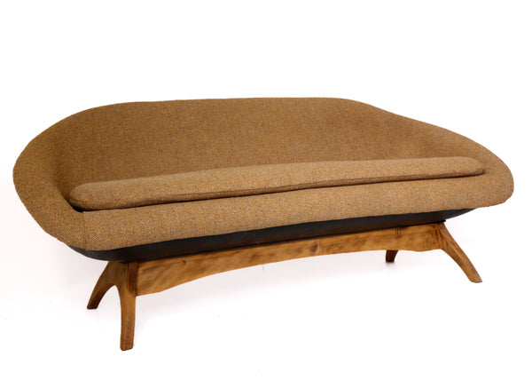 Mid-century Lurashell Style Tub Sofa