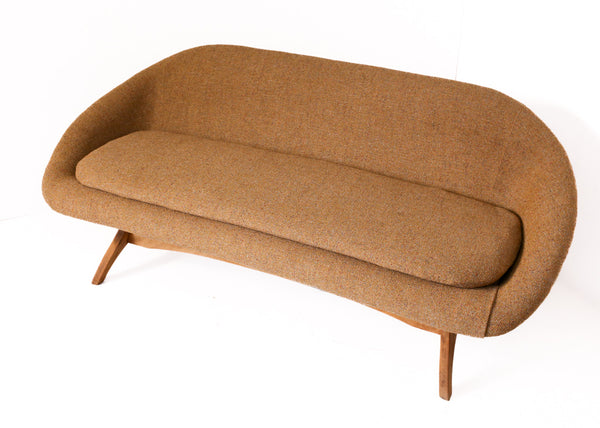 Mid-century Lurashell Style Tub Sofa