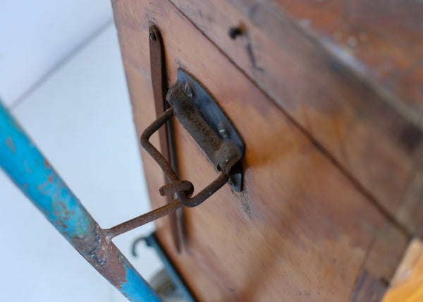 Vintage Tool Cabinet on a Steel Trolley