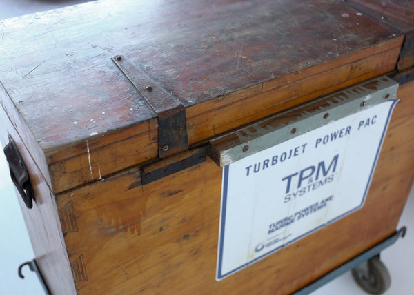 Vintage Tool Cabinet on a Steel Trolley