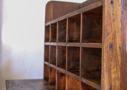Antique Charge Office Cabinet