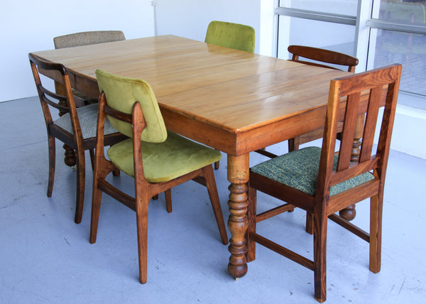 A Mix Vintage Dining Chairs, priced per chair