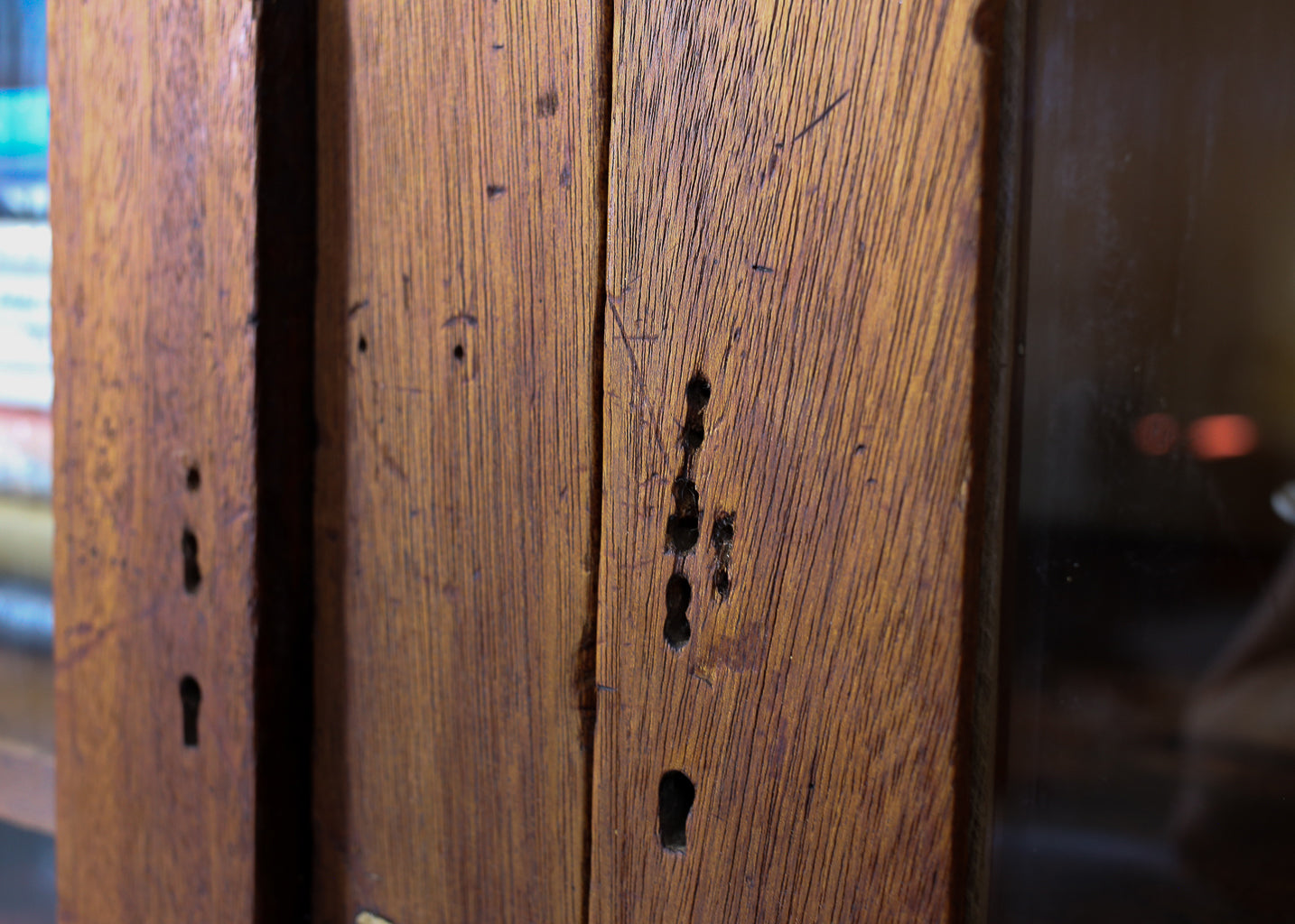 Antique Charge Office Cabinet