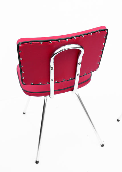 Set of Six Vintage Diner Chairs