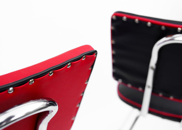 Set of Six Vintage Diner Chairs