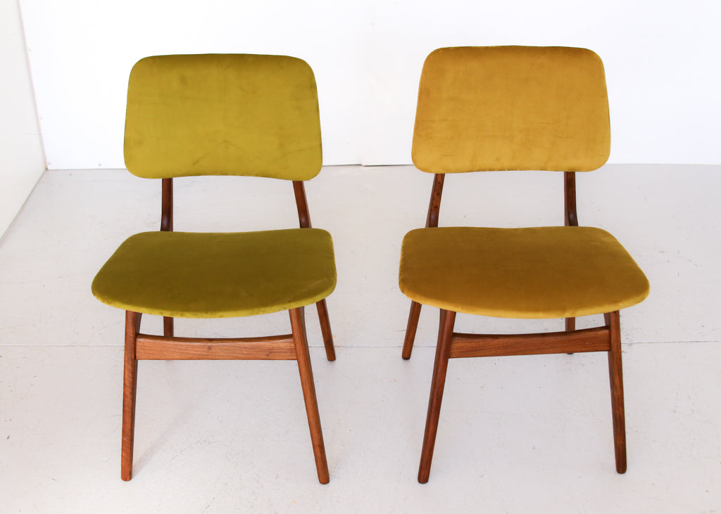A Mix Vintage Dining Chairs, priced per chair