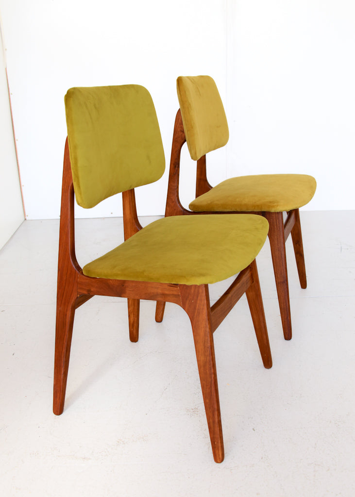 A Mix Vintage Dining Chairs, priced per chair