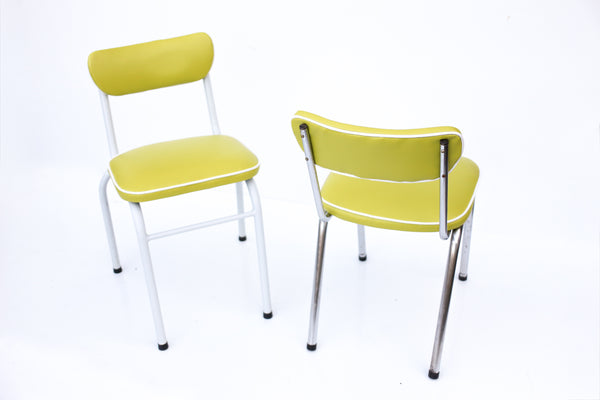 Two Pairs of Bauhaus Style Dining Chairs