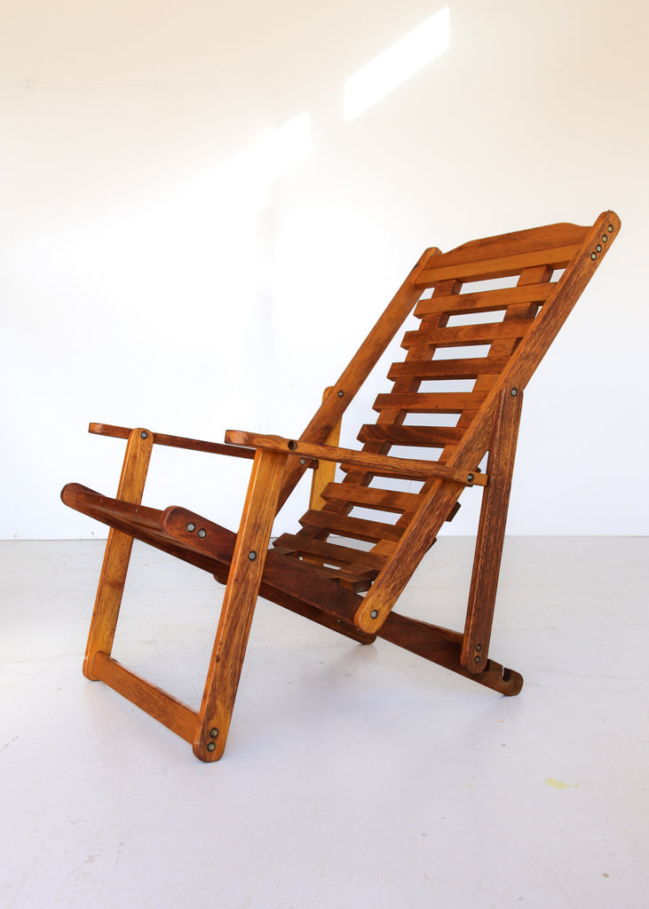 A Pair of Vintage Deck Chairs